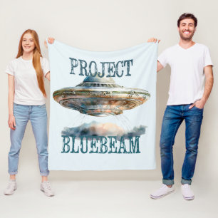 Verschwörung UFO Fleece Blanket