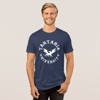 Verschwörungstheorie an der Universität Tartaria Tri-Blend Shirt
