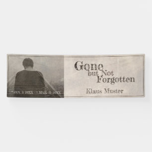 Verschwunden aber nicht vergessen - Vintage Banner