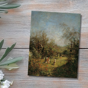 Verschwundener Friedhof in Goisern Postkarte