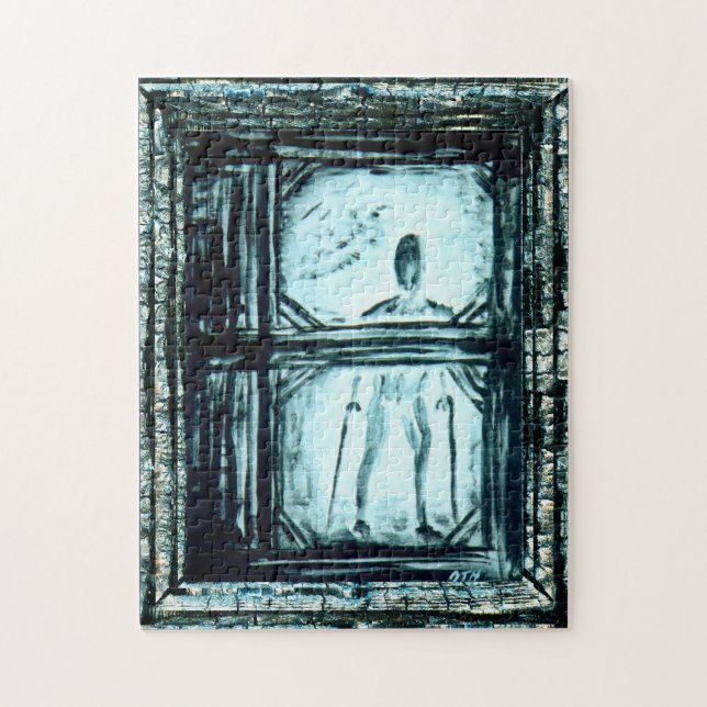 Verschwundener Mensch II Puzzle (Vertikal)