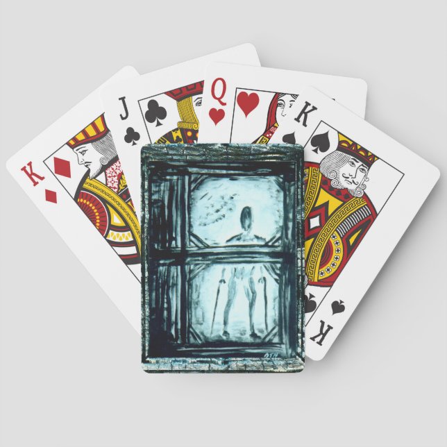 Verschwundener Mensch II Spielkarten (Rückseite)