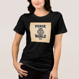 Verse The World Bella+Leinwand Women's Tri-Mix-T-S Tri-Blend Shirt