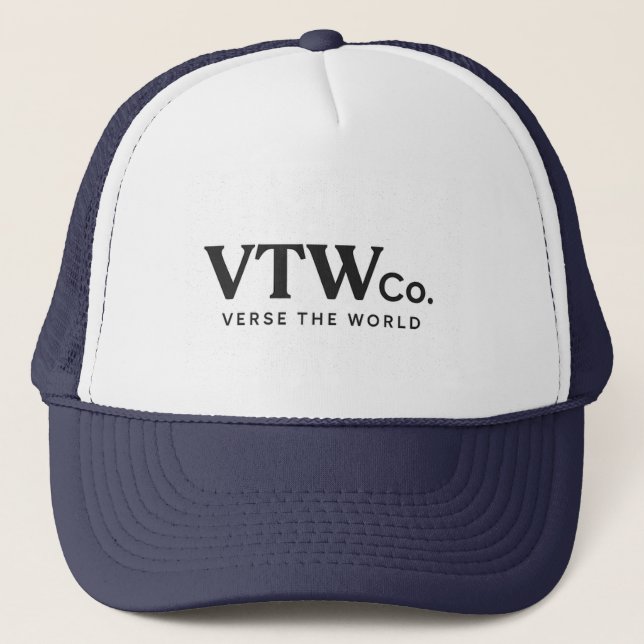 Verse The World Co. Trucker Hat Truckerkappe (Vorderseite)