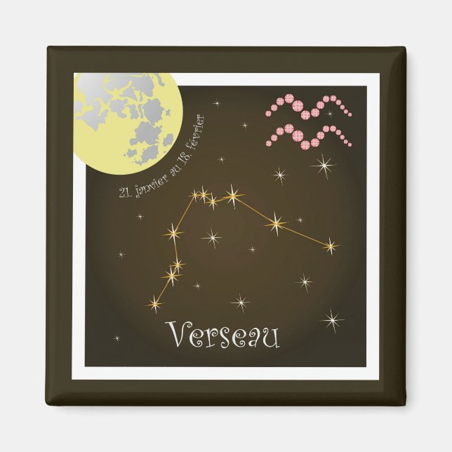 Verseau 21 janvier au 18 février Magnet (Vorne)