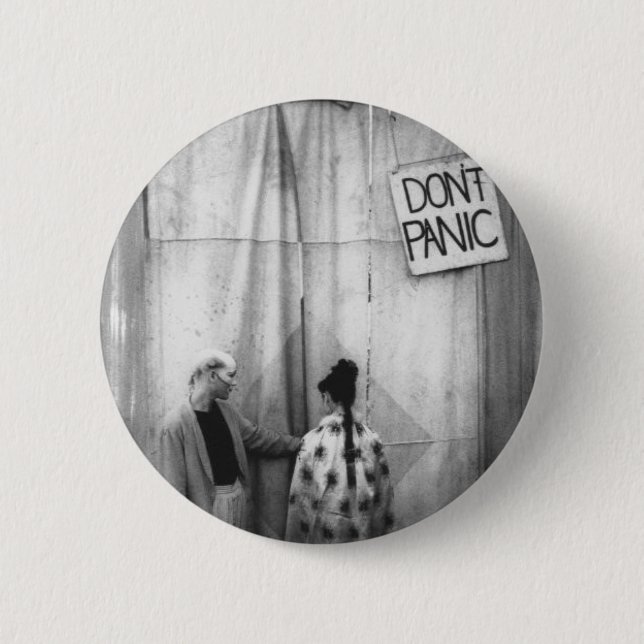 Versetzen nicht Abzeichen in Panik Button (Vorderseite)