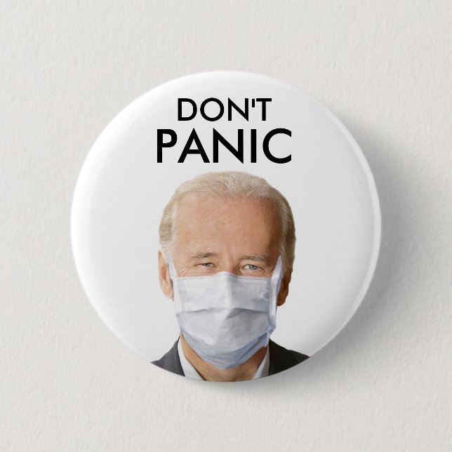 VERSETZEN SIE NICHT IN PANIK BUTTON (Vorderseite)