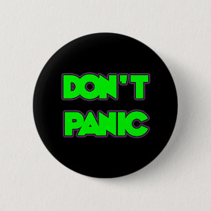 Versetzen Sie nicht in Panik Button