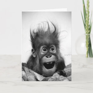 VERSETZEN SIE NICHT IN PANIK! Grußkarte Karte