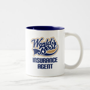 Versicherungs-Agent-Geschenk Zweifarbige Tasse