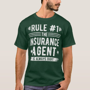 Versicherungs-Agent ist immer der richtige Versich T-Shirt