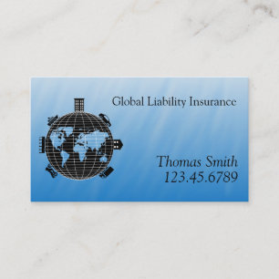 Versicherungsadjuster Broker Business Cards Visitenkarte