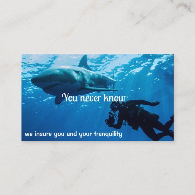 Versicherungsberater Agent Visitenkarte (Vorderseite)