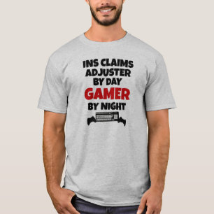 Versicherungsklage Adjuster Gamer T-Shirt