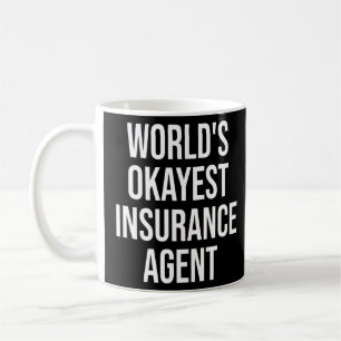 Versicherungsmakler Worlds Tokest Insurance Agent Kaffeetasse