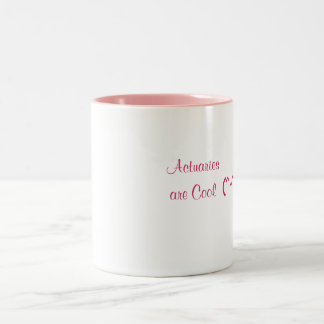 Versicherungsmathematiker/Beruf/Beruf sind coole Zweifarbige Tasse