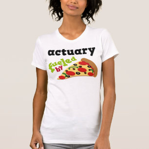 Versicherungsmathematiker-(lustige) Pizza T-Shirt