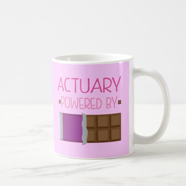 Versicherungsmathematiker-Schokoladen-Geschenk für Tasse (Rechts)