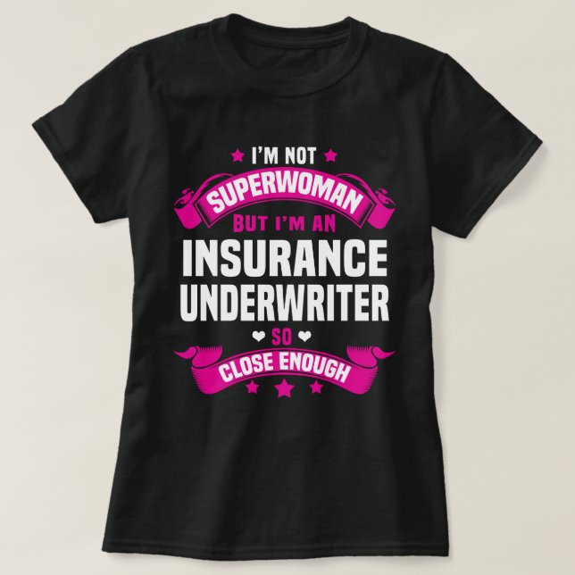 Versicherungsunternehmen T-Shirt (Design vorne)