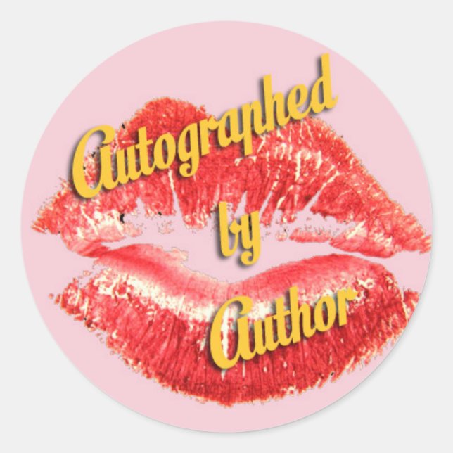 Versiegelt mit einem Kiss Autograph Stickers (Vorderseite)