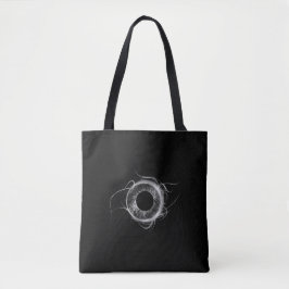 Versilberte Augen-Taschen-Tasche