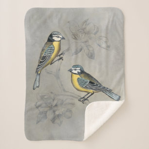 Versilberte Vogel-Paare des Aviary-  Sherpadecke