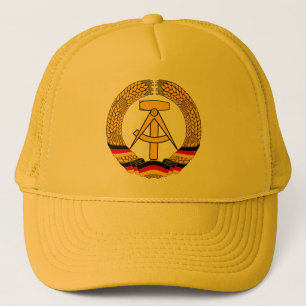 Versinnbildlichen Sie der DDR - nationales Emblem Truckerkappe