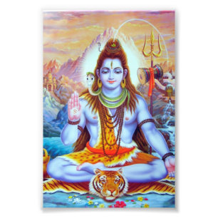 Version 1 Shiva Druck-(4" x 6") - Fotodruck