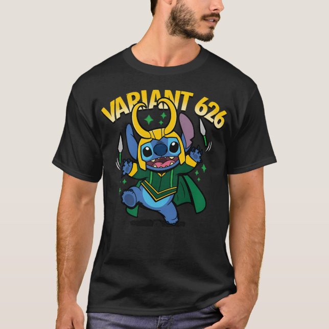 Version 626 Stitch Niedliche Alien Loki Variant T-Shirt (Vorderseite)