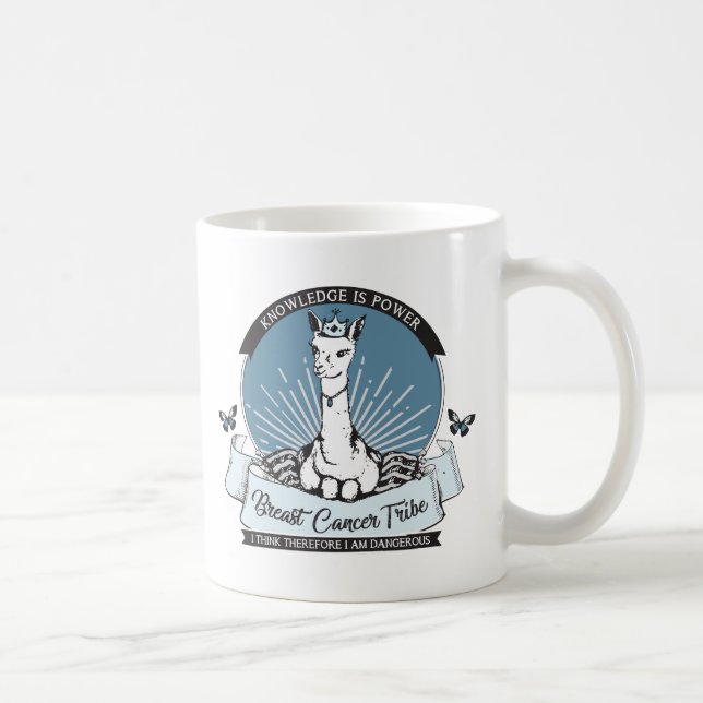 Versions-Tassendoppeltes der SEITE versah blaues Kaffeetasse (Rechts)