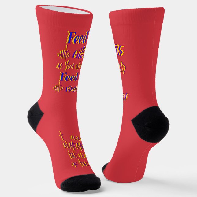 Versorge andere mit Socken (Gewinkelt)