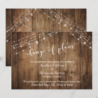 Verspätete Änderung der Pläne für Holz und Licht