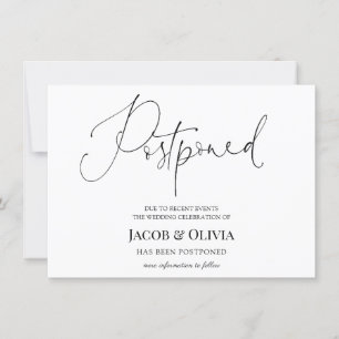 Verspätete Hochzeitsankündigung Einladung