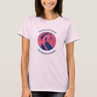 Verspätete Übernachtungen für glatte Futures der A T-Shirt