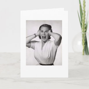 Verspäteter Geburtstag Karte