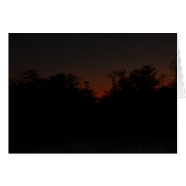 Verspäteter Sonnenuntergang (Vorderseite (Horizontal))