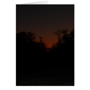 Verspäteter Sonnenuntergang