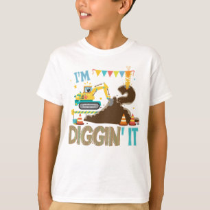 Verspielt, ich bin 2 und Diggin' It Construction A T-Shirt