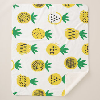 Verspielte Ananas: kinderfreundlich Vintag Sherpadecke