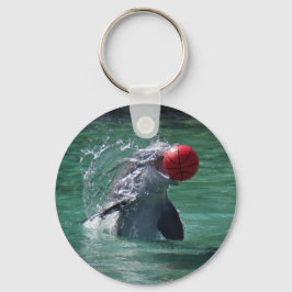 Verspielte Dolphin Schlüsselanhänger