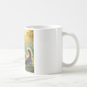 Verspielte Freunde Kaffeetasse
