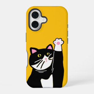 Verspielte Katze iPhone 16 Hülle