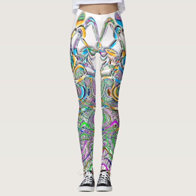 Verspielte Leggings (Vorderseite)