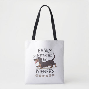 Verspielter Dachshund-Hund Lustige Cartoon-Kunst