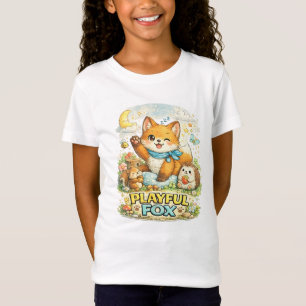 Verspielter Fuchs T-Shirt