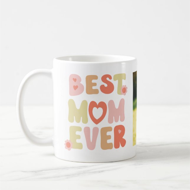 Verspielter Retro-Stil Kaffeetasse (Links)