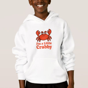 Verspielter roter Krebs – „Ich bin ein bisschen kr Hoodie