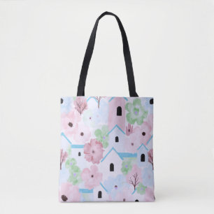 Verspieltes Pastell-Blumenmuster