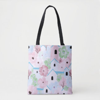 Verspieltes Pastell-Blumenmuster