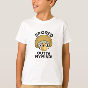 Verspottete meinen Geist lustig gelangweilt Pilzpu T-Shirt